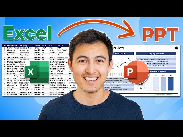 Turn Excel Data Into PowerPoint Slides Automatically