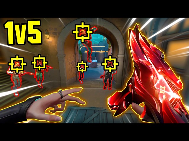 26 Minutes of VALORANT 1v5 Mogging