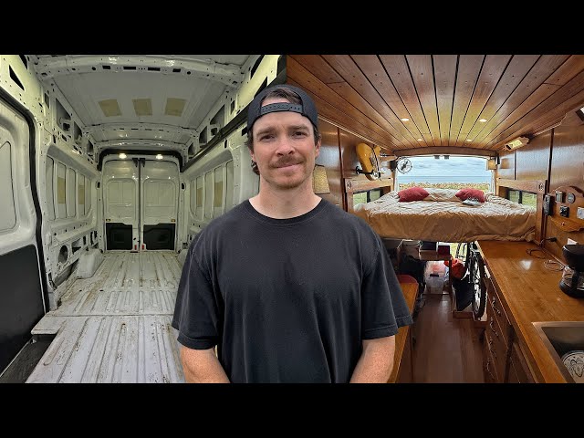 From Cargo Van to Cozy Cottage | Full Build (6 Months)