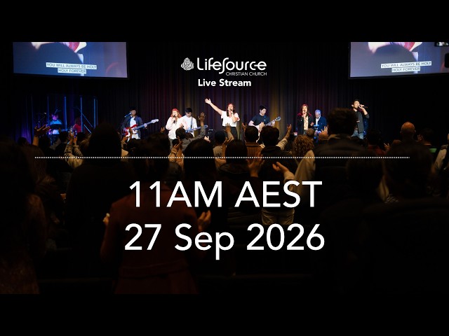 LifeSource Online - Sunday 27th September 2026