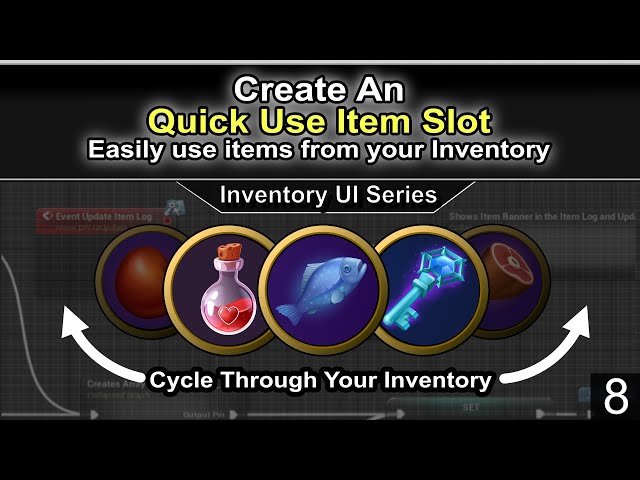 Create GAME CHANGING Cycle Hotbar Item Slot Unreal Engine 5 Tutorial!