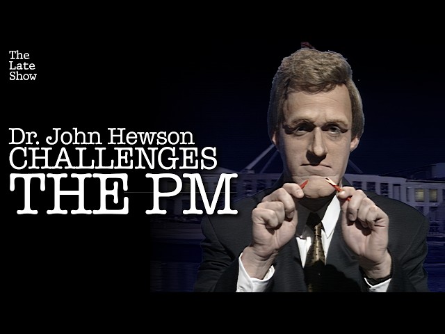 John Hewson Challenges The Prime Minister | #TheLateShow