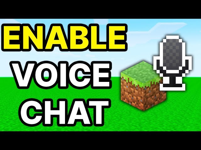 How to Turn On Voice Chat in Minecraft Java Edition