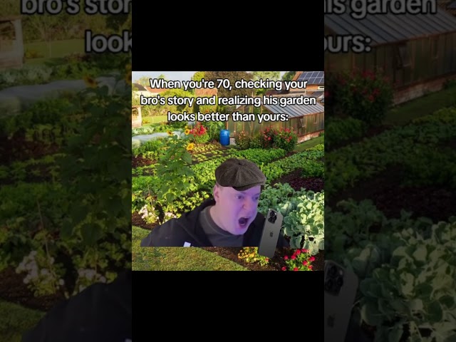 🥲he has better garden #memes #funny #trending