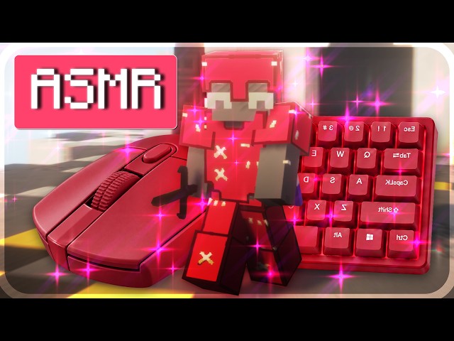 Smooth 360 FPS Keyboard + Mouse ASMR Sounds | Hypixel Bedwars