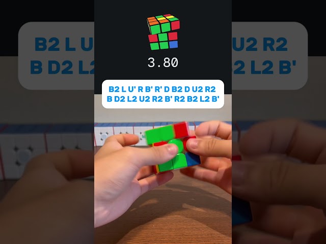 Day 14 of attempting the Acubemy Daily Scramble until I get sub-8 #cubing #series #speedcubing