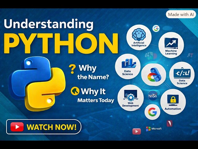 Why Is It Called Python? | Python History, Uses & Career Fields