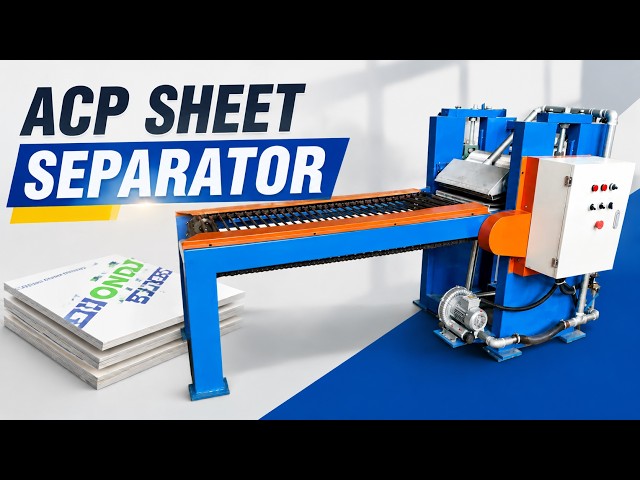 Alucobond ACP Sheet Separator | Aluminum Plastic Separating Machine