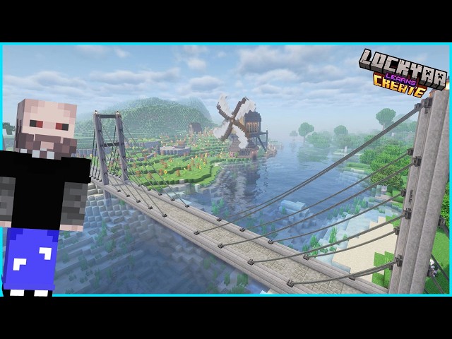 Building a Bridge to Somewhere | Minecraft Create