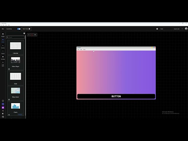 Python GUI builder - Learn to create Python GUIs - PyUibuilder