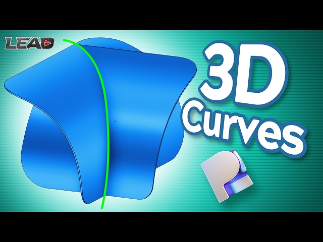 How To Build 3D Curves in Plasticity | Project and Manually Creating Curves
