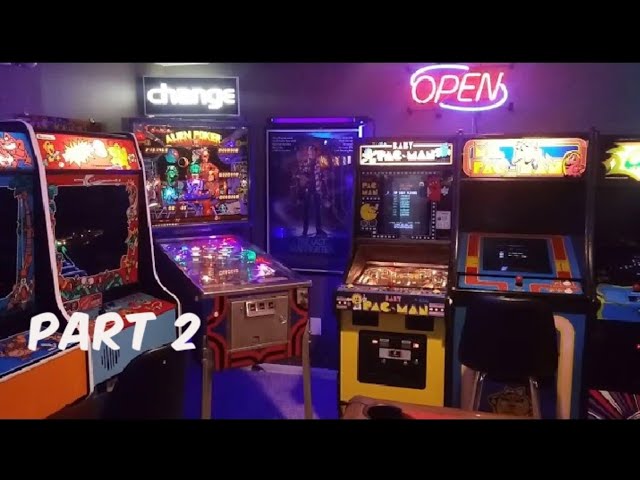Jeremy's Home Arcade Hangout, The Vintage Vault Arcade