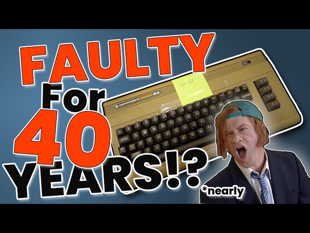 C64 Broken Since the Day it Was Made?