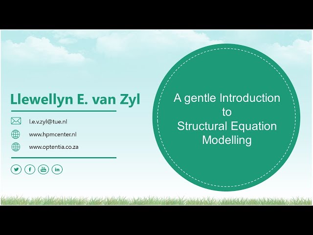 A Gentle Introduction to Structural Equation Modelling