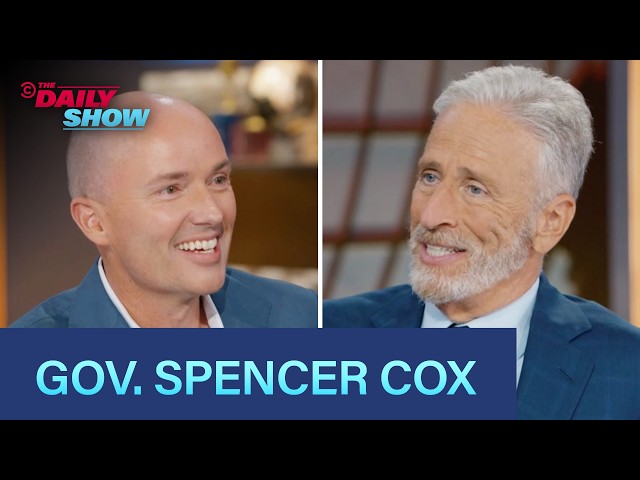 Gov. Spencer Cox On Why Charlie Kirk’s Assassination Made Him Finish His Book | The Daily Show