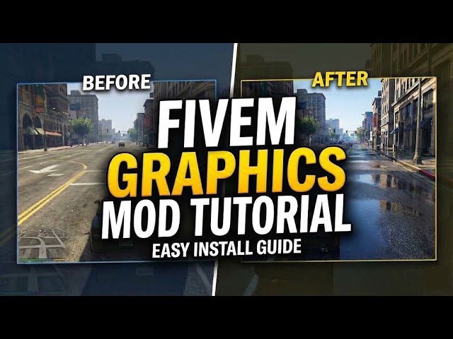 How to install graphics mod to FiveM in ONE MINUTE (EASY)
