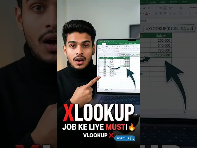 ❌Basic Excel Se Job Nahi Milegi? Ye Skills Sikho!😨 #shorts