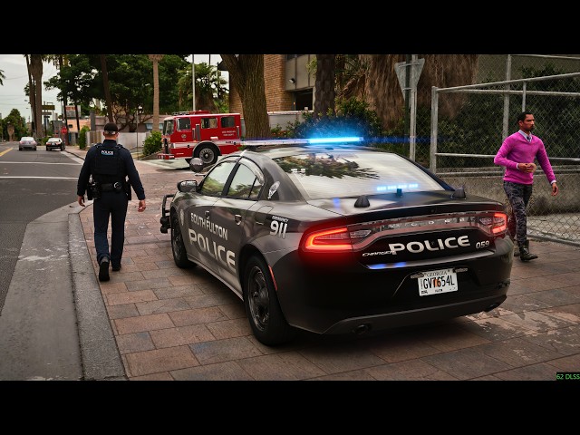 South Fulton Patrol Looks REAL in GTA 5 🤯 | GTA 5 LSPDFR