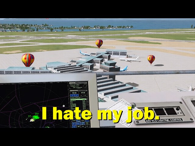 Diabolical Pilot Behavior in Flight Simulator X (Multiplayer ATC)