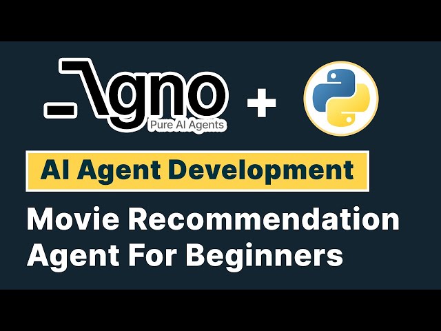 Create a Movie Recommendation Agent with Exa and Agno in Under 5 Minutes | Agno AI Agent Tutorial