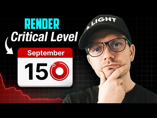 Render Price Analysis. Just Hit a Critical Level — What Happens Next?