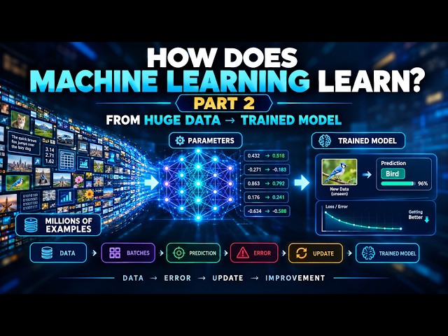 🧠 How Does Machine Learning Learn From Huge Data? | Part 2