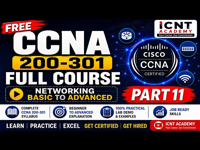 Subnetting Explained in Hindi | Subnetting Full Details | CCNA 200-301 | ICNT Academy