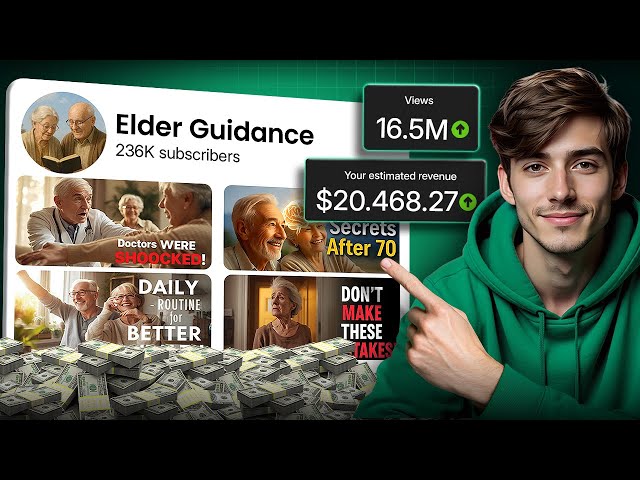 How I Built a Viral Faceless Elderly Wisdom Channel Using AI (FULL COURSE)