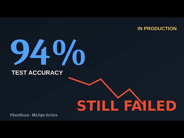 Why MLOps Matters More Than Accuracy (Building PlantScan)