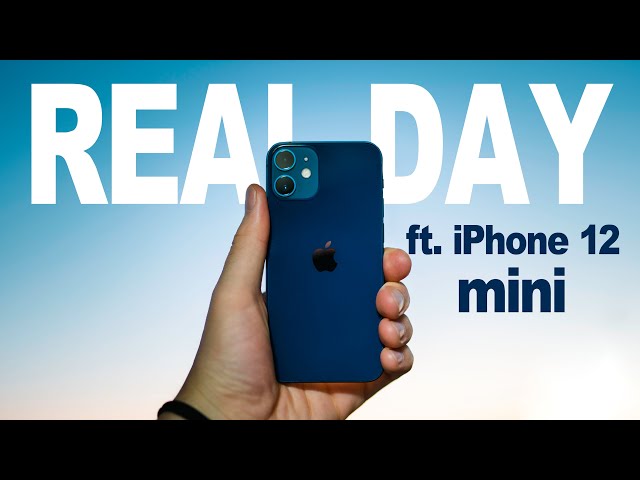 iPhone 12 mini - Real Day in The Life Review ! (Battery & Camera)
