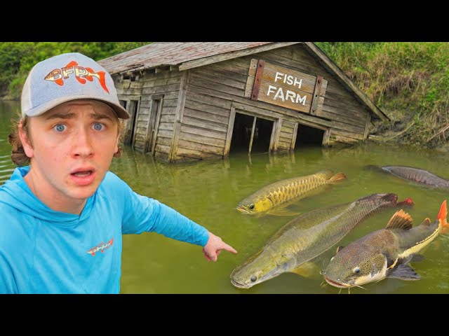 I Found an Abandoned Fish Farm!