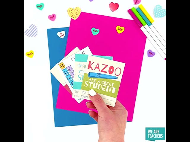 Printable Valentines That Are Perfect for Your Students and Teacher BFFs