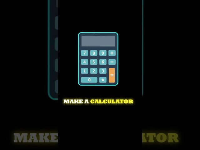 Make a Calculator in C 🚨 The Smart Way