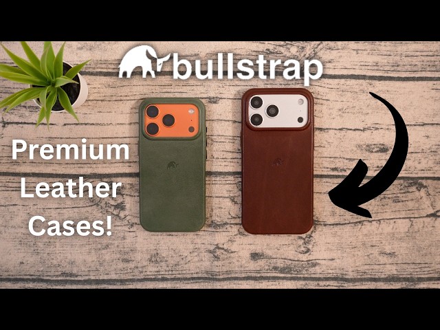 Bullstrap Leather Case REVIEW! // BEST iPhone 17 Pro/Pro Max Leather Case?