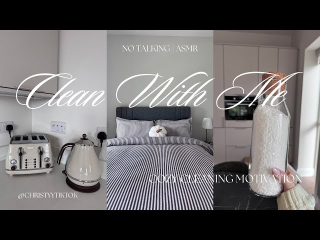 I MOVED! CLEAN, RESTOCK & ORGANIZE WITH ME 🤎 COZY FALL RESET SETTLING INTO MY NEW APARTMENT ✨ *asmr*