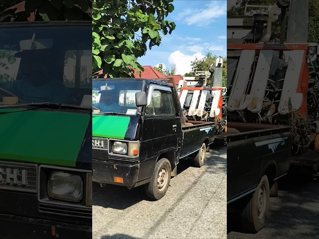 COMBINE HARVESTER KUBOTA PRO 588i TOWING eps 88 #kombisawah #combineharvester #automobile