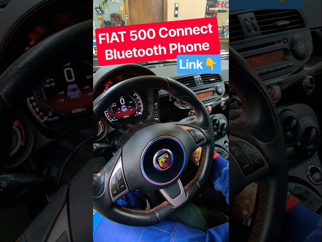 Link👉 FIAT 500⚒️ Connect Bluetooth Phone 👉#fiat #fiat500 #fiatabarth #abarth #easy #fix #help #trunk