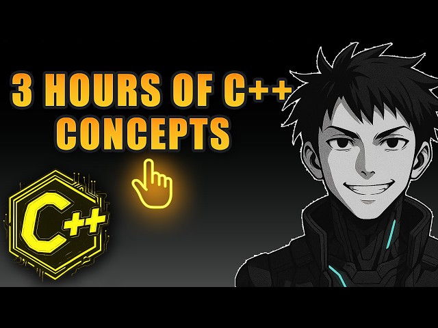 Three Hours of C++ Concepts