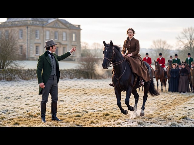 Send the Simple Girl Inside," the Duke Ordered — She Was Already on His Horse