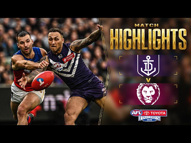 Fremantle v Brisbane Lions Highlights | 2026 Toyota AFL Grand Final