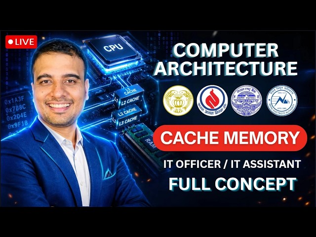 Computer Architecture | Cache Memory Full Concept | IT Officer | IT Assistant