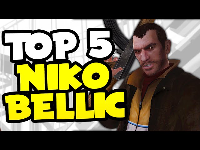 TOP 5 BEST "NIKO BELLIC" EASTER EGGS IN GTA 5! (GTA V)