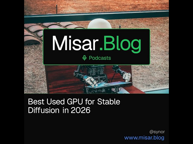 Best Used GPU for Stable Diffusion in 2026