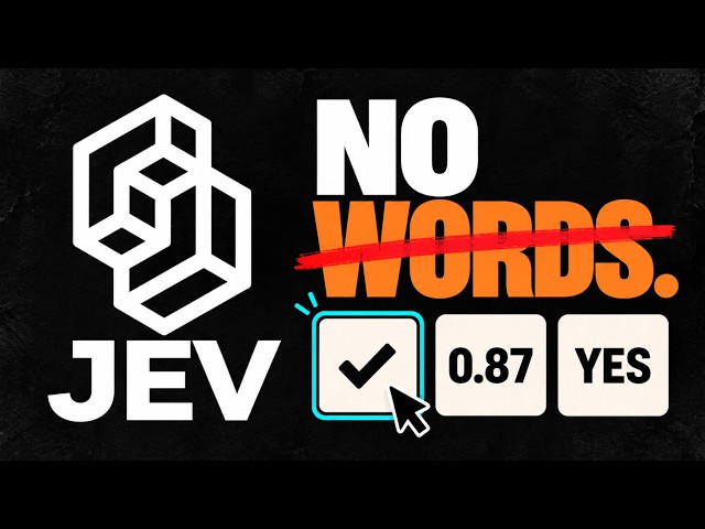 Jev Explained: AI That Only Makes Decisions