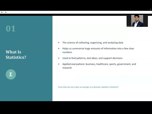Introduction to Statistics: Making Sense of Data (Beginner's Guide)