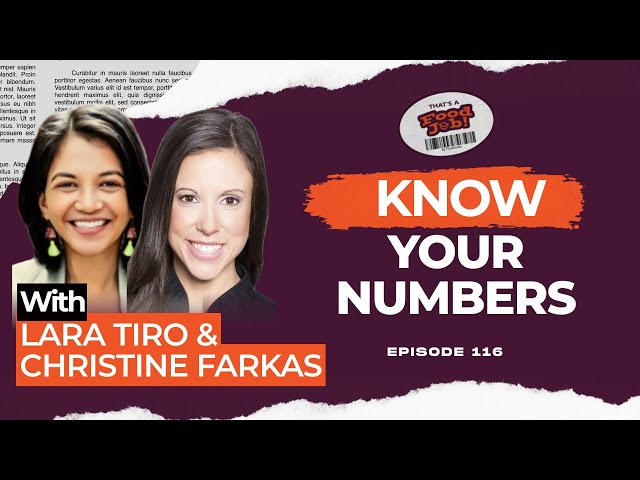Mastering Stage-Gate and Beyond with Lara Tiro and Christine Farkas, Food Industry Consultants