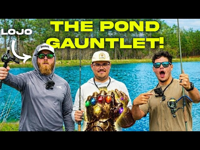 The Ultimate Pond Gauntlet Challenge. Ft Clark and Lojo