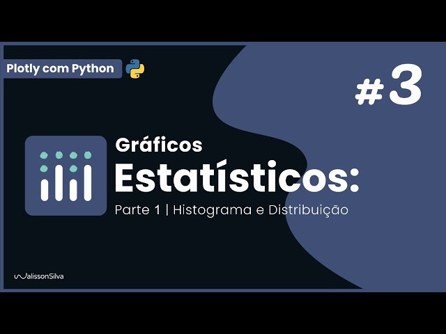 #03 - Gráficos Estatísticos I: Histograma e Distribuição | Plotly com Python