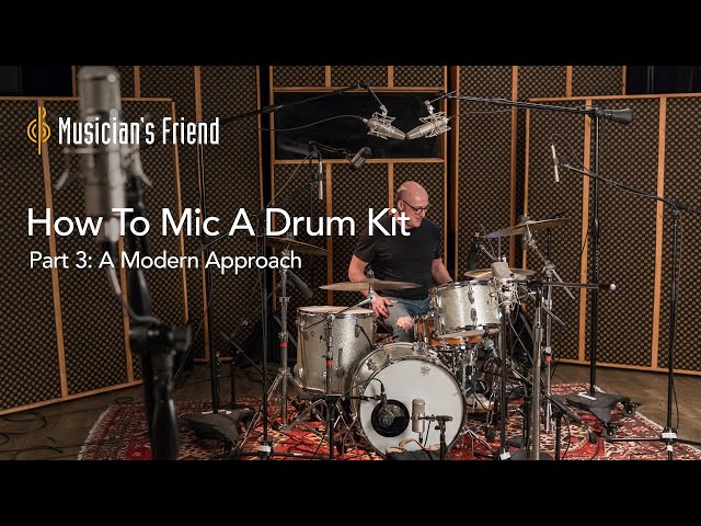 How To Mic a Drum Kit, Part 3: A Modern Approach, Recording with 20+ Microphones