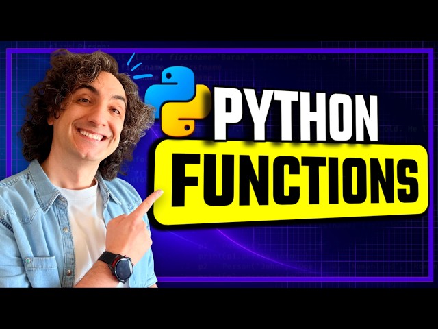 Python Functions Full Guide (2 Hours) - Explained Visually